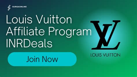 inrdeals louis vuitton affiliate program|louis vuitton affiliate program application.